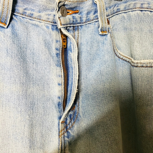 Levi's Vtg 90'S 505 Straight Leg Light Wash Men's Jean's Sz:34x32 (Rare Red Tab) - Picture 11 of 16